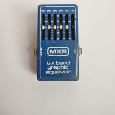 MXR/6 band graphic equalizer