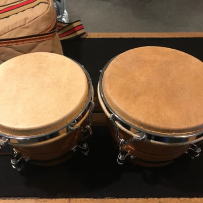 Valje Percussion Vintage Bongos Concert 7.5 and 8.5 With Bag image 8