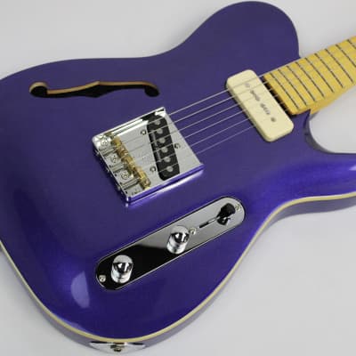 2023 Chapman ML3 Pro Thin-Line Classic Electric Guitar, Purple Metallic for sale