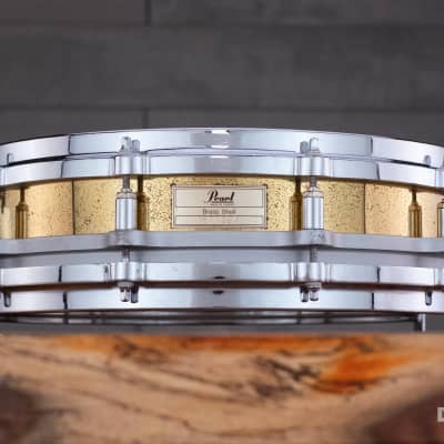 PEARL FREE FLOATING SYSTEM (FFS) 14 X 3.5 PICCOLO BRASS SHELL | Reverb