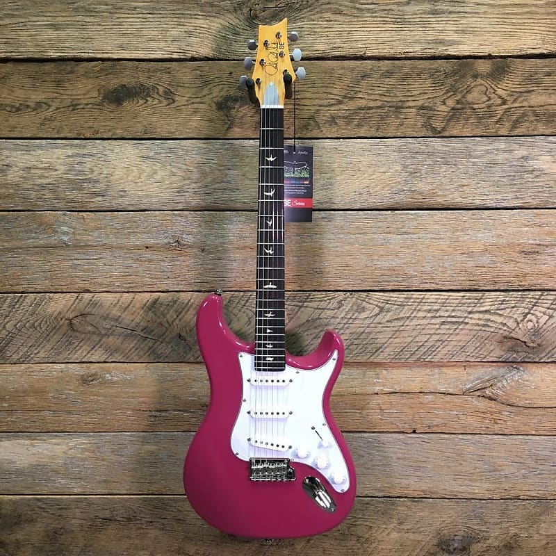 PRS SE Silver Sky Dragon Fruit W/Bag | Reverb