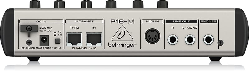Behringer P16-M Powerplay Personal Headphone Mixer image 1