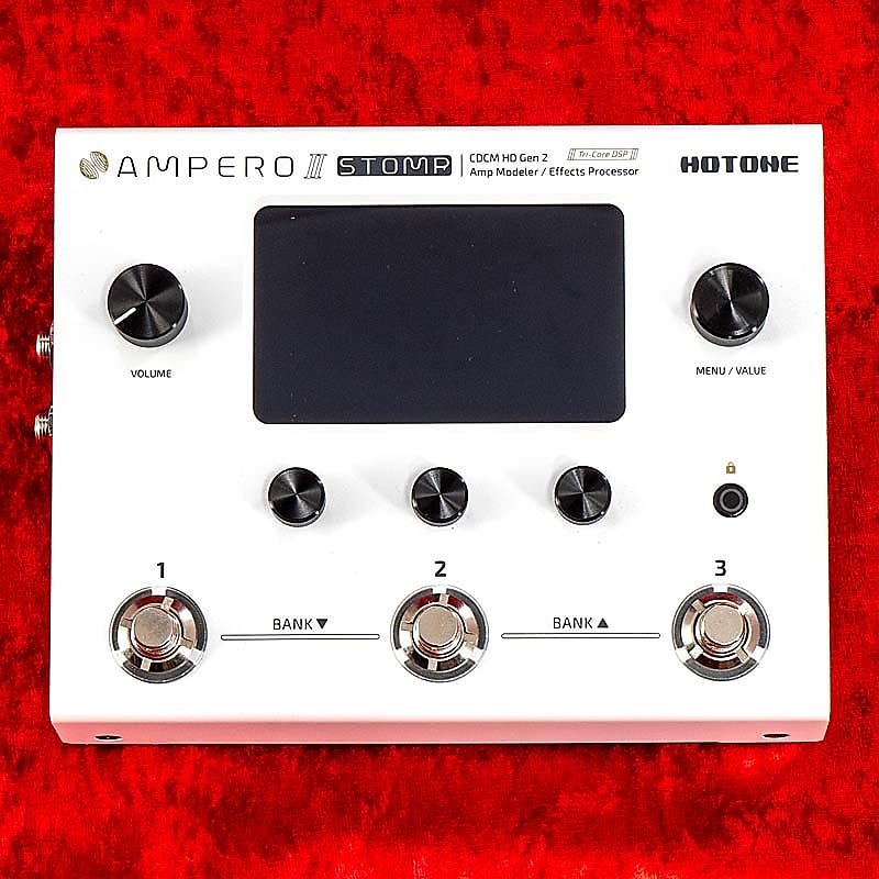 ampero ii stomp 美品 Hotone Ampero II Stomp Amp Modeler / Effects Processor
