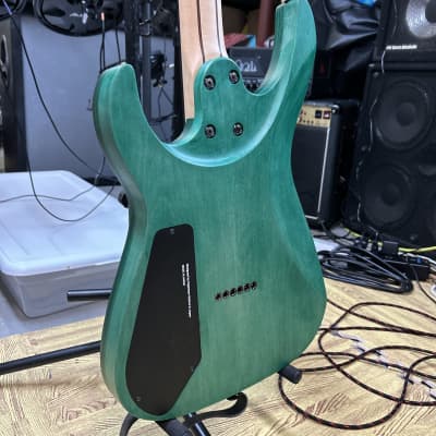 Caparison Dellinger II FX-AM guitar 2018 - 2021 - Dark Green Matt image 24