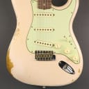 USED Fender Custom Shop 1963 Stratocaster - Heavy Relic Dirty Shell Pink (668)