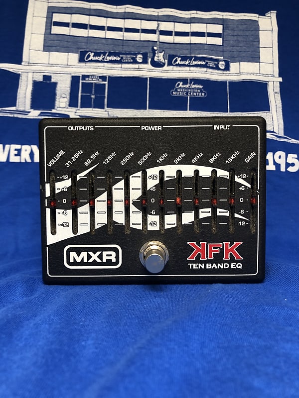 MXR KFK1 Kerry King Ten Band EQ 2010s - Black - SKU: 2845FC