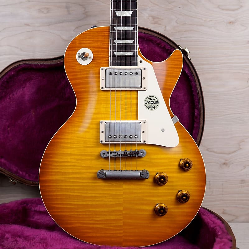 Tokai Love Rock Model LS212F 2021 Violin Burst Flame Lacquer Finish w/  Gibson Les Paul Hard Case