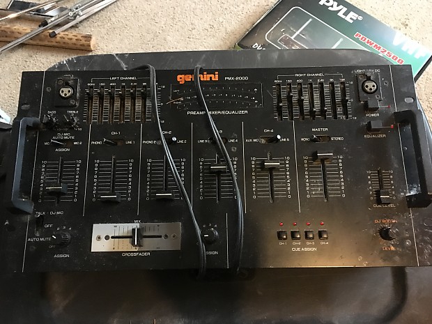 Gemini PMX 2000, Preamp, Mixer | Reverb