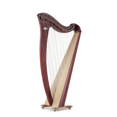 Salvi Mia  Student Lever Harp Mahogany for sale