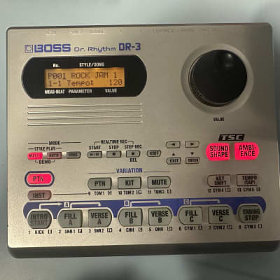 Boss DR-3 Dr. Rhythm 2003 - 2020 - Gray