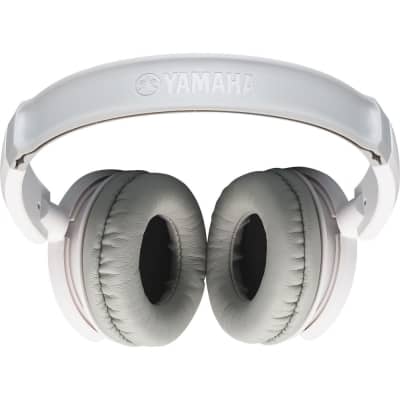 Yamaha HPH-100WH Comfortable Closed-back Studio Headphones - (White) image 2