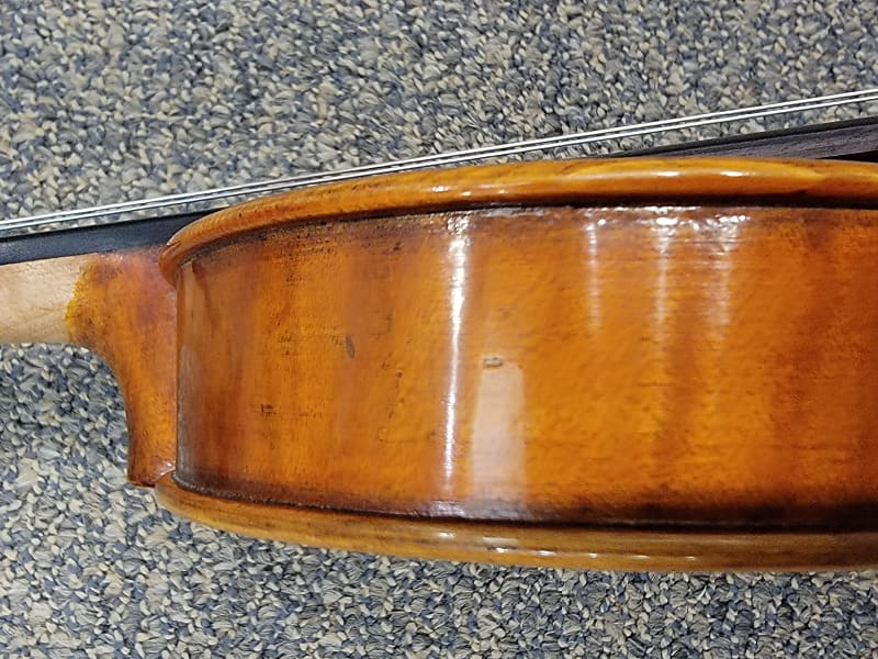 Maestro Old spruce Stradi Full Size Violin D Z Strad Model 509 Powerful tone Antique Varnish - 5