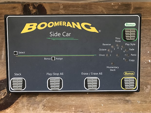 Boomerang Sidecar in near mint condition. Side Car image 1