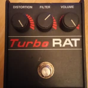 ギター proco turbo rat LM308P ProCo 【ヴィンテージ】 美品 Pro Co Turbo RAT プロコ ターボ