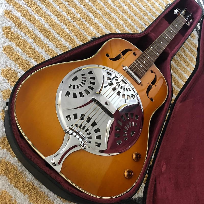 Greco D-800P (Resonator) 1989 Honeyburst | Reverb Austria