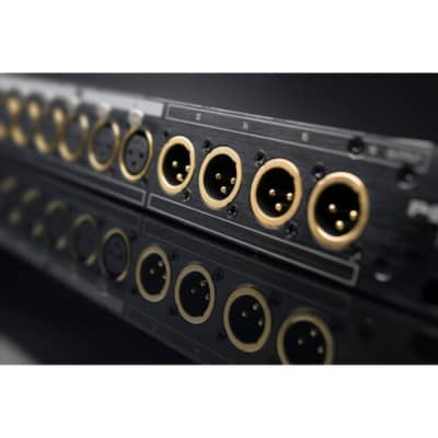 Black Lion Audio PBR XLR 16-Point Gold-Plated XLR Patchbay image 6