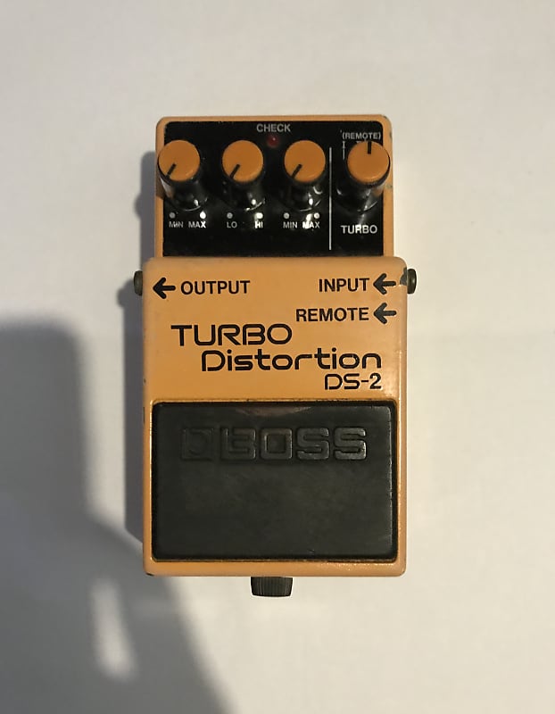 Boss 1988 DS-2 Turbo Distortion Made In Japan As Used By John Frusciante /  Kurt Cobain