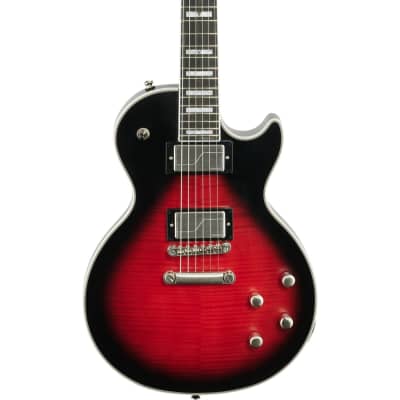 Epiphone Les Paul Prophecy Electric Guitar, Red Tiger Aged Gloss image 1