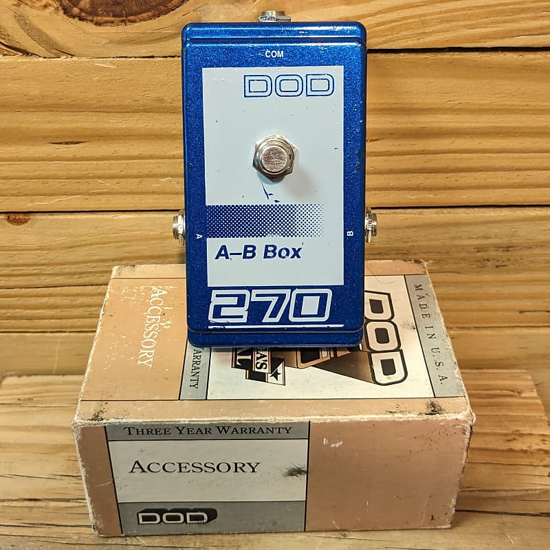 Used DOD A/B BOX Reverb