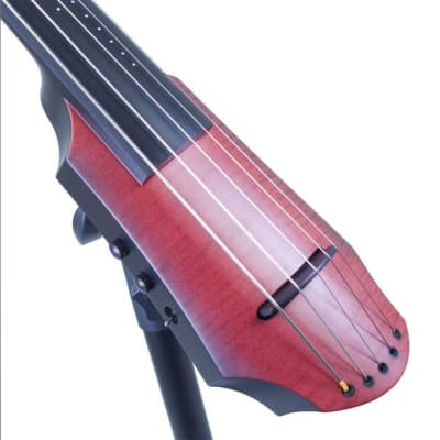 NS Design NXT5a Cello - Burgundy Satin -
Fretted, New, Free Shipping, Authorized Dealer image 4