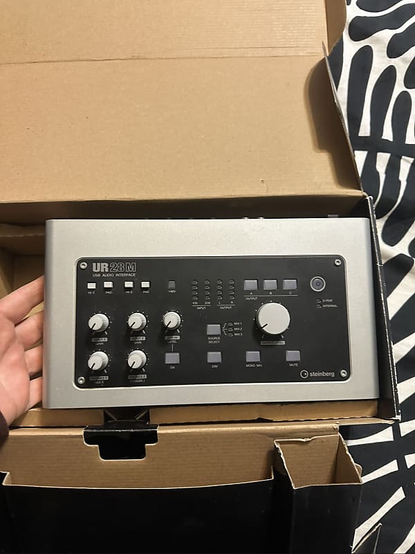 Steinberg UR28M USB 2.0 Audio Interface 2010s - Silver/Black