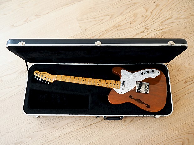 1985 Fender Telecaster Thinline '70 Reissue TN70-EX Mahogany 1985 Fender Telecaster Thinline '70 Reissue TN70-EX Mahogany