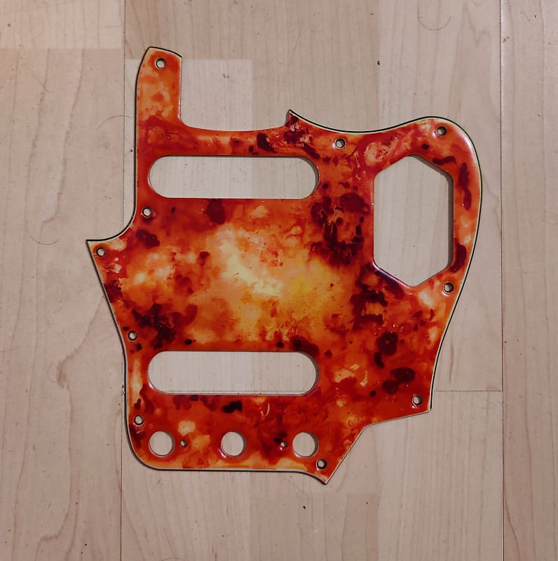 Reptile Guards Jaguar Pickguard Tortoise Tortoise Relic Reverb