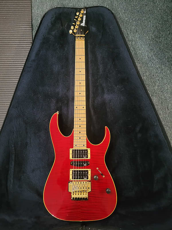 Ibanez Ex Serie 91-93 - Red Flame Top image 1