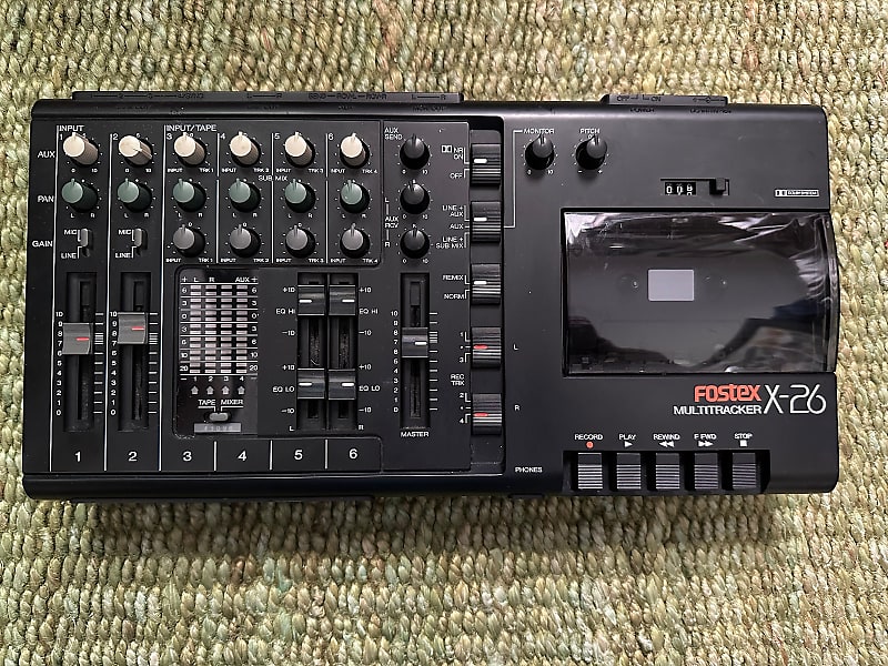 Fostex X26 Multitracker Reverb
