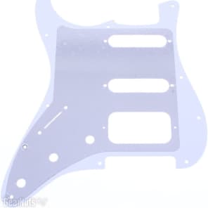 Fender 11-hole Mount Standard Strat HSS Pickguard - Aged White Moto image 2