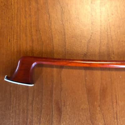 Unstamped Nickel Mounted Wood 4/4 Violin Bow- No Hair image 2