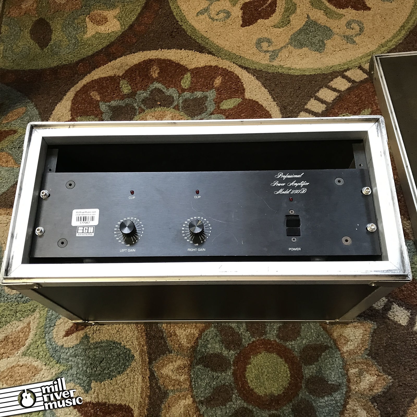 BGW Model 250D Stereo Power Amplifier Used