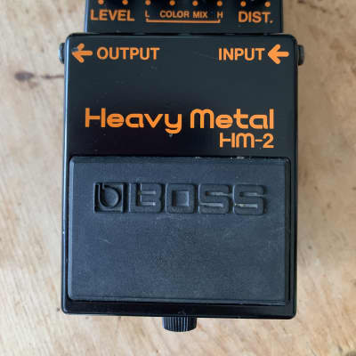 Boss HM-2 Heavy Metal (Black Label) | Reverb