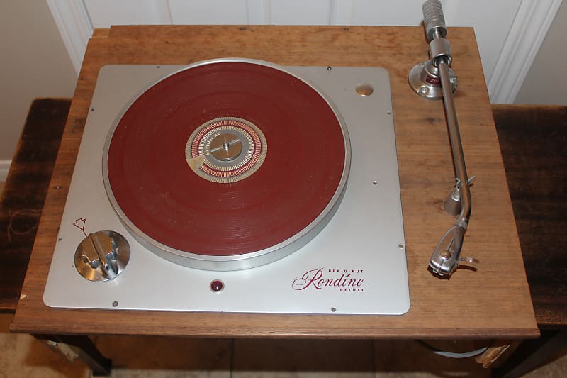 Rek-O-Kut Rondine Deluxe Turntable | Reverb