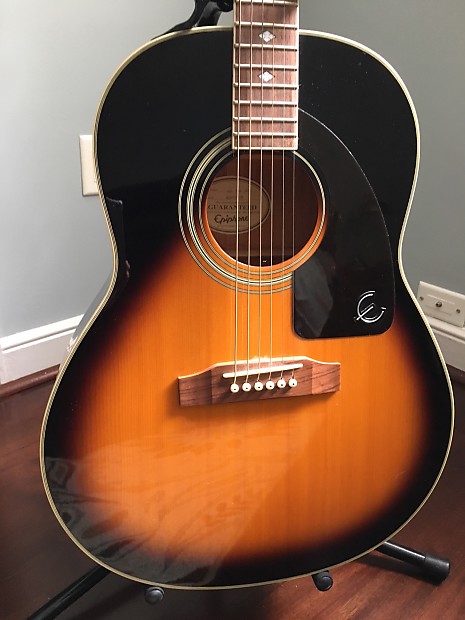 生産終了モデル】Epiphone AJ-18SCE VSB 美品！PA動作確認済 生産終了モデル】Epiphone AJ-18SCE VSB 美品！PA動作確認済