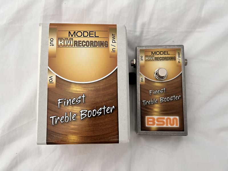 BSM Treble Booster RM Recording Model - Like NEW!