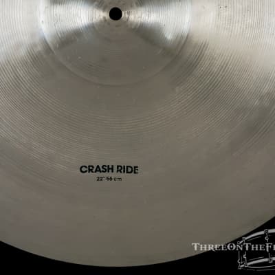 1982-88 Zildjian EAK 22" CRASH RIDE : 'Early American K' Cymbal : 2810g image 2