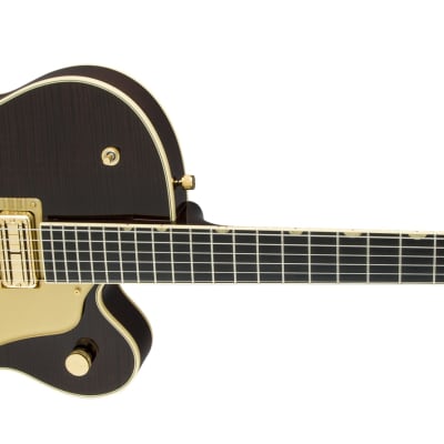 GRETSCH - G6122T-59 Vintage Select Edition 59 Chet Atkins Country Gentleman Hollow Body with Bigsby  TV Jones  Tiger Flame Maple  Walnut Stain Lacquer - 2401234892 image 3