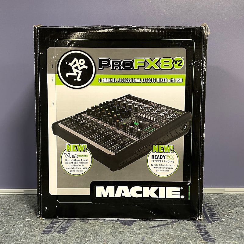 Mackie ProFX8v2 8-Channel Effects Mixer | Reverb