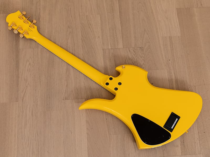 Burny Mockingbird MG-165S HY Hide X Electric Guitar Yellow