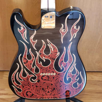 NEW Fender James Burton Artist Series Signature Telecaster  Flames image 5