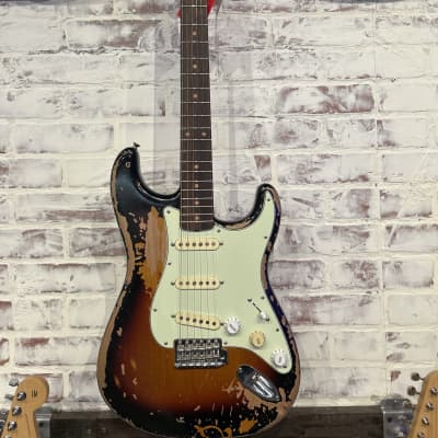 Fender Custom Shop Pro Closet Classic Stratocaster Model 1106 2007 Aged  Daphne Blue | Reverb