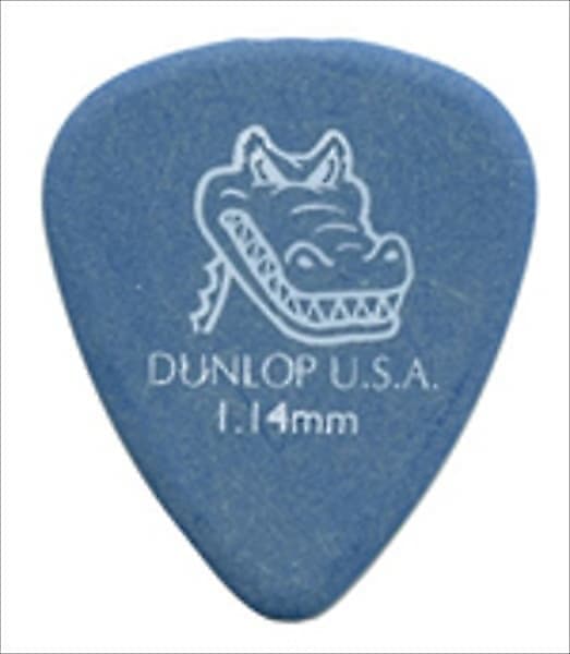 Dunlop Guitar Picks  Gator Grip  12 Pack 1.14mm  Heavy  (417P1.14) image 1