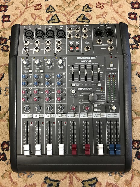 Mackie DFX-6 | Reverb