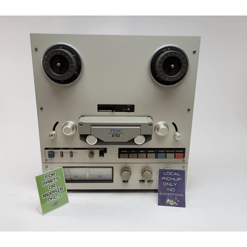 Teac X-10 Reel to Reel Tape Deck - Powers On, See Notes - Local Pick Up Only  			