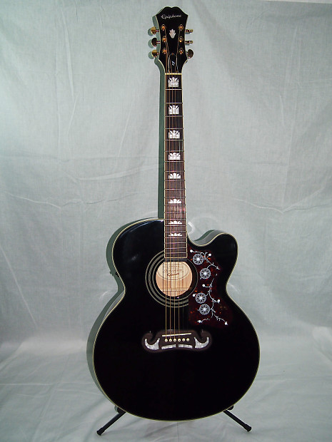Epiphone ej200ce black sale