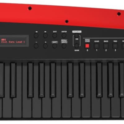 Roland AX-EDGE -B Black Keytar 49-Key Bluetooth Synthesizer image 1