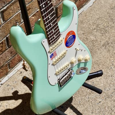 Fender Jeff Beck Stratocaster®, Rosewood Fingerboard, Surf Green image 5