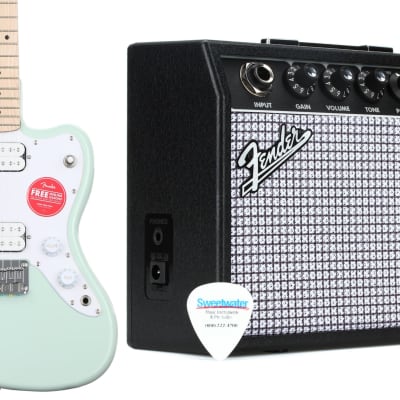 Squier FSR Bullet Mini HH Jazzmaster Electric Guitar, Maple Squier FSR Bullet Mini HH Jazzmaster Electric Guitar, Maple