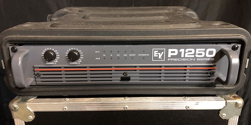 Electro-Voice EV P1250 Power Amp inc Case | Reverb